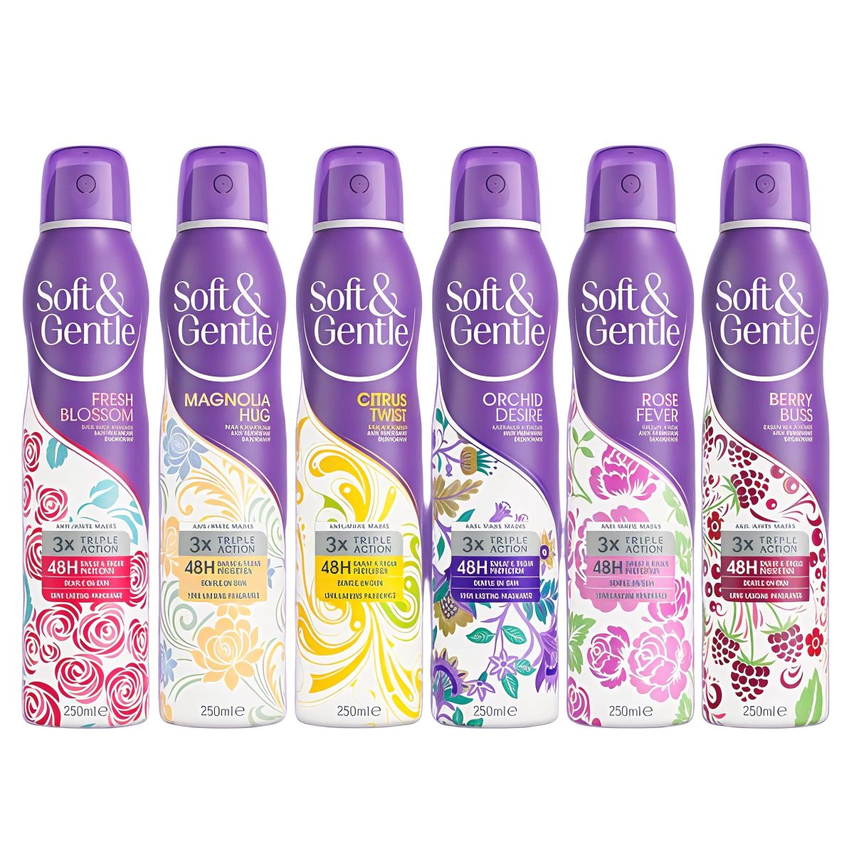 اسپری بدن SOFT & GENTLE سافت اند جنتل جور 250 - Image 1