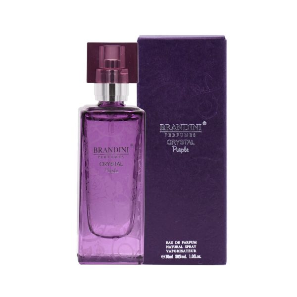 ادکلن برندینی پرپل کریستال Purple crystal زنانه حجم 25 میلی لیتر