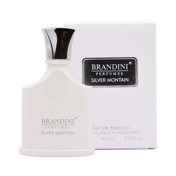 ادکلن برندینی سیلور مونتین Silver montain زنانه و مردانه حجم 25 میلی لیتر