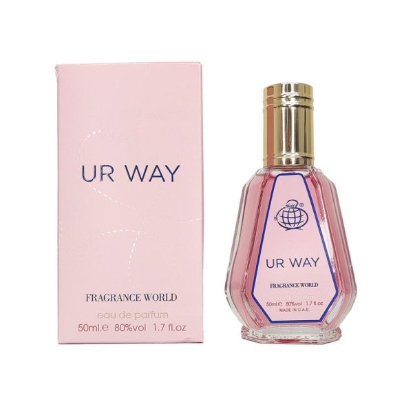 ادکلن فرگرانس  مدل UR WAY حجم 50 میل