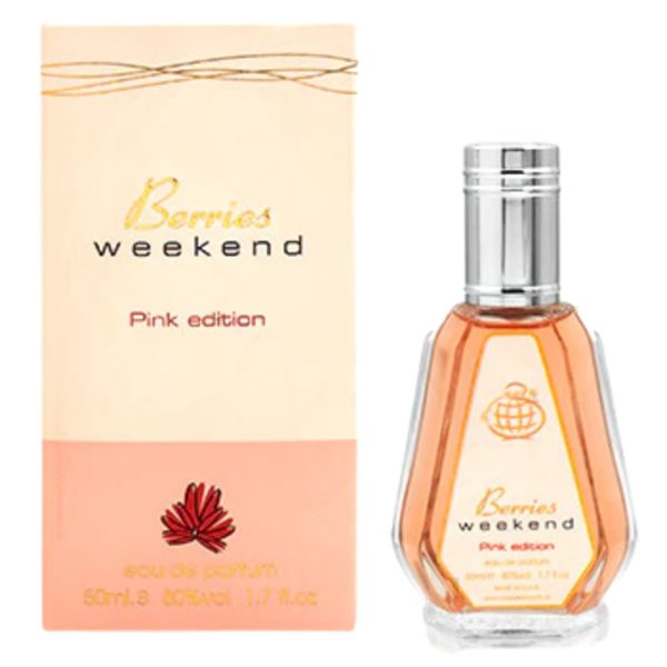 ادکلن فرگرانس ورد (Fragrance World) مدل وردی WEEKEND حجم 50 میلی لیتر