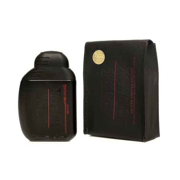 ادکلن کریشن لامیس مدل Pure Black حجم 100 میلی لیتر