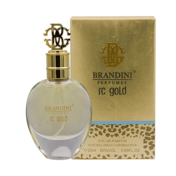 ادکلن برندینی آرسی گلد RC Gold حجم 25 میلی لیتر
