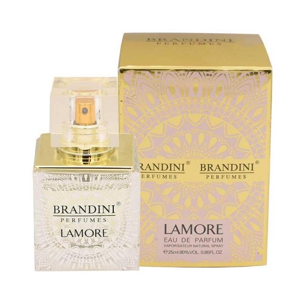 ادکلن برندینی لامور Lamore حجم 25 میلی لیتر