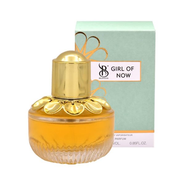 ادکلن برندینی گرل آو نوو Girl of now حجم 25 میلی لیتر