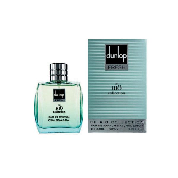 ادکلن د ریو کالکشن De Rio Collection مدل دانلوپ فرش Dunlop Fresh حجم 100 میلی لیتر