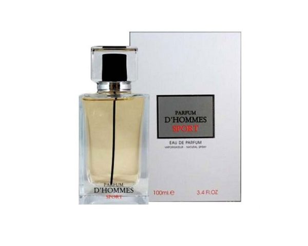 ادکلن فراگرنس ورد (Fragrance World) مردانه مدل دی هومز اسپورت D'Hommes Sport حجم 100 میلی لیتر