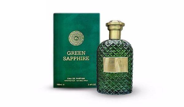 ادکلن فراگرنس ورد (Fragrance World) مردانه مدل Green Sapphire حجم 100 میلی لیتر