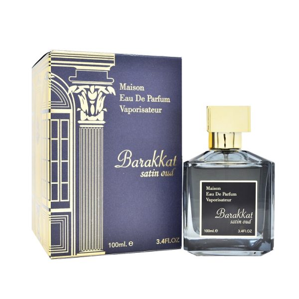 ادکلن فراگرنس ورد (Fragrance World) مدل باراکات مشکی Barakkat Satin Oud حجم 100 میلی لیتر