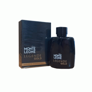 ادکلن فراگرنس ورد (FRAGRANCE WORLD) مردانه مدل منت لئون لجند Monte Leone Legend گلد حجم 100 میلی لیتر