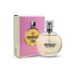 ادکلن مارکویی Marque مدل شنل چنس کد 129 حجم 25 میلی لیتر