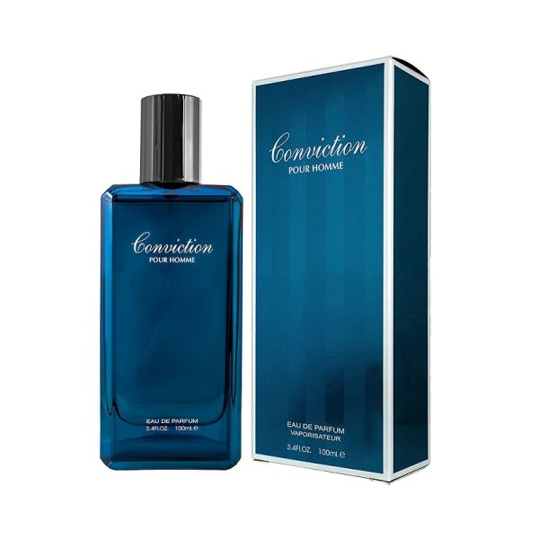 ادکلن فراگرنس ورد (Fragrance World) مردانه مدل کانویکشن Conviction حجم 100 میلی لیتر