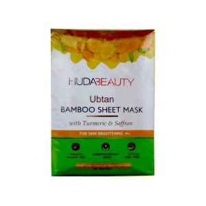 ماسک صورت هدی بیوتی Huda Beauty مدل ورقه ای Ubtan کد 92090 بسته 10 عددی