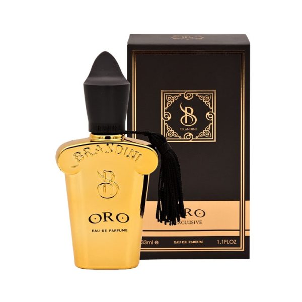 ادکلن برندینی سری کازاموراتی مدل اورو Oro حجم 33 میلی لیتر