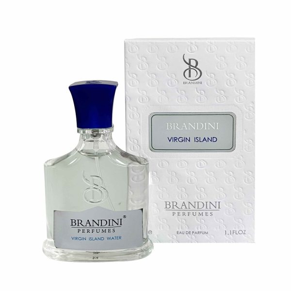 ادکلن برندینی مدل ویرجین آیلند virgin island حجم 33 میلی لیتر