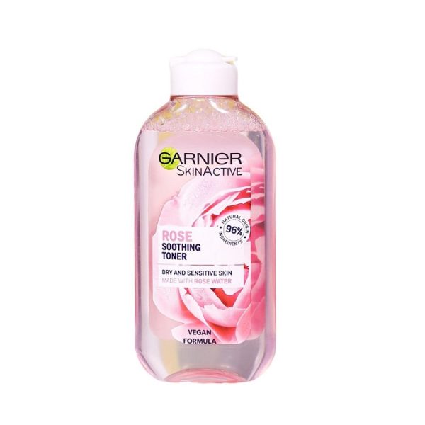 تونر گارنیر مدل Rose Soothing Toner حجم 200 میلی لیتر