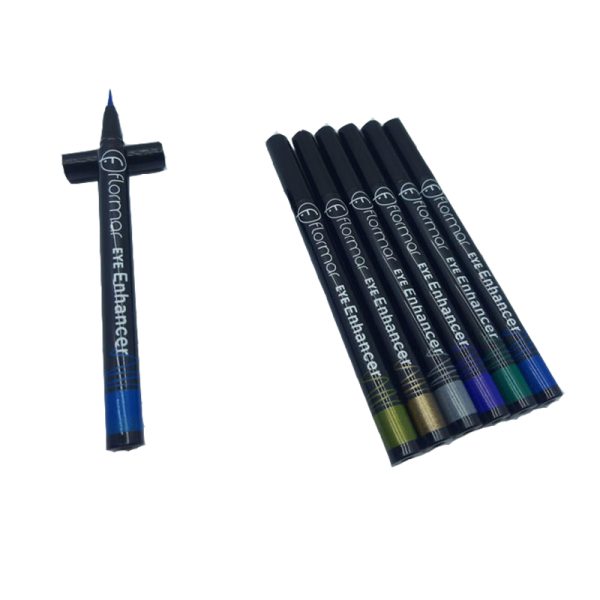 خط چشم فلورمار ماژیکی مدل رنگی Eye Enhancer (بسته 12 عددی)