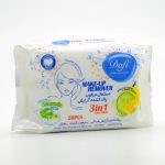 دستمال مرطوب دافی پاک کننده آرایش مدل 3in1 بسته 20 عددی - تصویر 2