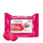 دستمال مرطوب کامان پاک کننده آرایش چشم بسته 10 عددی - تصویر 2