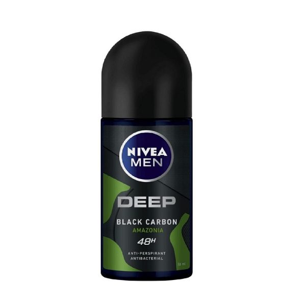 مام رول نیوآ NIVEA مردانه سری Deep مدل Amazonia حجم 50 میلی لیتر