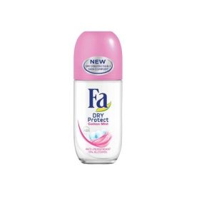 مام رول فا Fa زنانه مدل Dry Protect صورتی کرمی حجم 50 میلی لیتر