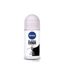 مام رول نیوآ NIVEA زنانه مدل Black And White Clear حجم 50 میلی لیتر
