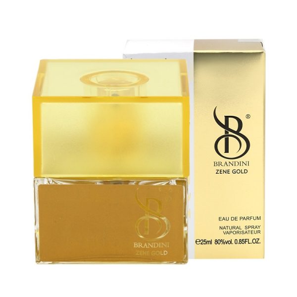 ادکلن برندینی زن گلد زنانه zene gold حجم 25 میلی لیتر