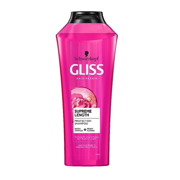 شامپو گلیس Gliss مدل Supreme Length حجم 500 میلی لیتر