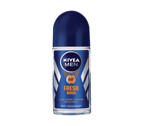مام رول نیوآ NIVEA مردانه مدل Fresh Musk حجم 50 میلی لیتر