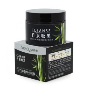 ماسک صورت بیوآکوا BioAqua مدل کربن فعال و بامبو حجم 140 میلی لیتر