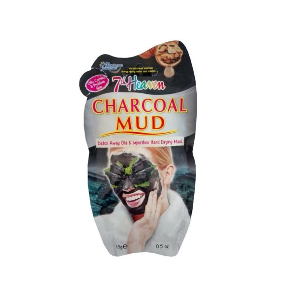 ماسک صورت مونته ژنه یک ورقی سری 7th Heaven مدل CHARCOAL
