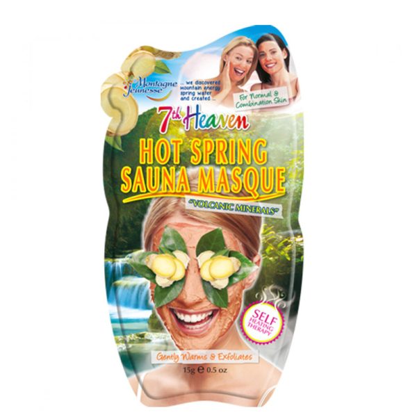 ماسک صورت مونته ژنه یک ورقی سری 7th Heaven مدل Hot Springs