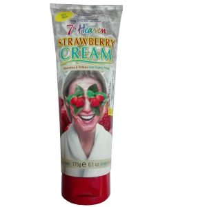 ماسک صورت مونته ژنه پمپی سری 7th Heaven مدل Strawberry Cream حجم 175میلی لیتر