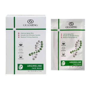 ماسک صورت گوانژینگ Guanjing مدل ورقه ای Argireline بسته 10 عددی
