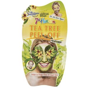 ماسک صورت مونته ژنه ورقی سری 7th Heaven مدل Tea Tree حجم 10 میلی لیتر