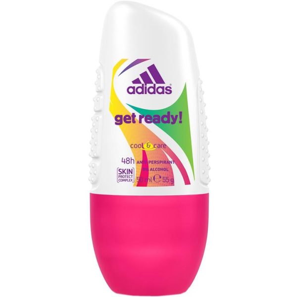 مام رول آدیداس Adidas زنانه سری Cool & Care مدل get ready حجم 50 میلی لیتر