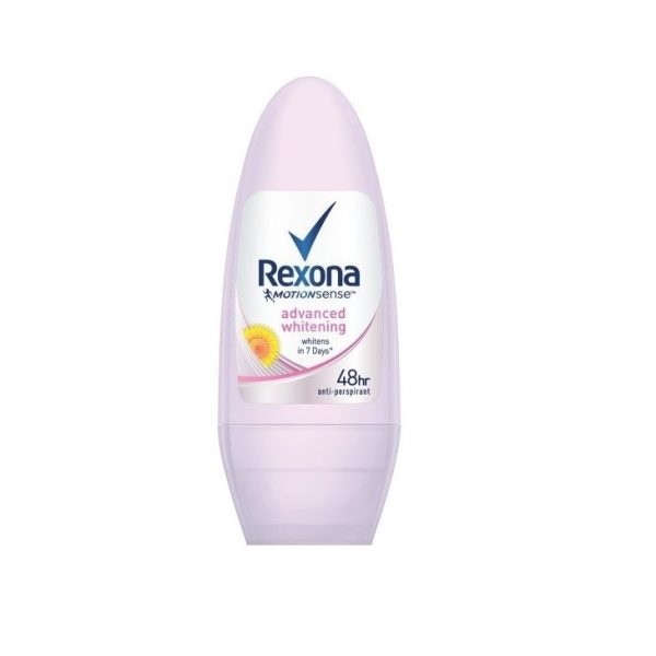 مام رول رکسونا Rexona زنانه مدل Advanced Whitening حجم 50 میلی لیتر