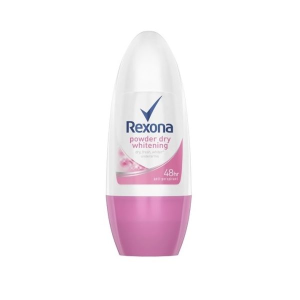 مام رول رکسونا Rexona زنانه مدل Powder Dry Whitening حجم 50 میلی لیتر