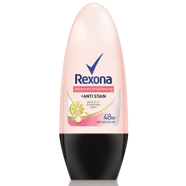 مام رول رکسونا Rexona زنانه مدل Advanced Brightening حجم 50 میلی لیتر