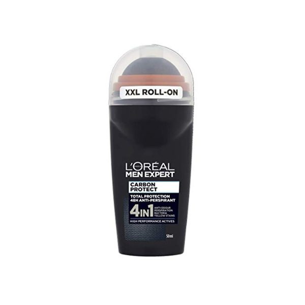 مام رول لورآل Loreal مردانه مدل Carbon Protect حجم 50 میلی لیتر