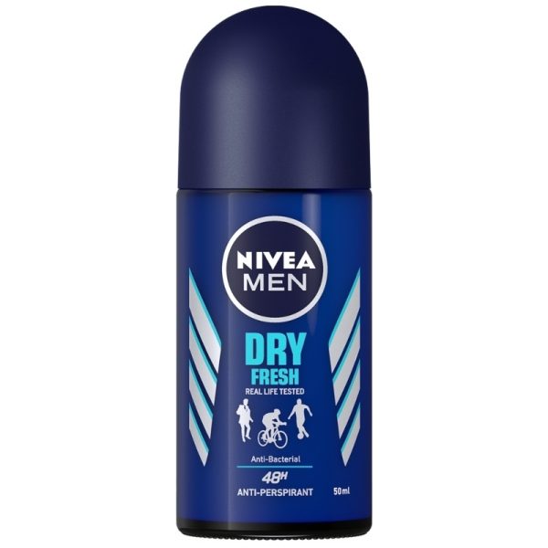 مام رول نیوآ NIVEA مردانه مدل Dry Fresh حجم 50 میلی لیتر