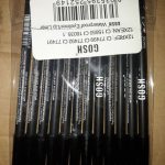 مداد چشم شمعی و ضدآب گاش Gosh NO.01 پک 12 عددی (فروش بصورت پک 12 عددی) - تصویر 2