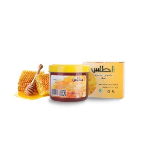 موم سرد اطلس حاوی عصاره عسل وزن 300 گرم