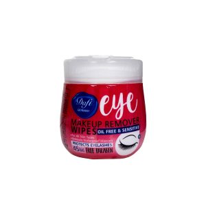 دستمال مرطوب دافی پاک کننده آرایش چشم مدل Sensitive بسته 45 عددی