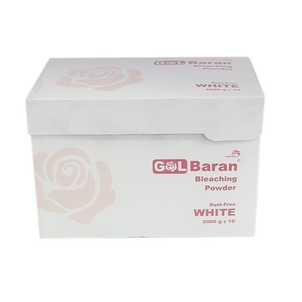 پودر دکلره گلباران (Golbaran) مدل White وزن 2000 گرم