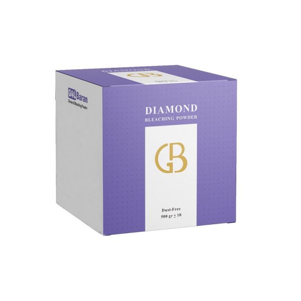 پودر دکلره گلباران (Golbaran) مدل الماس Diamond وزن 500 گرم