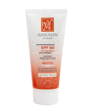 ضد آفتاب مای رنگی SPF 60 فاقد چربی حجم 50 میلی لیتر