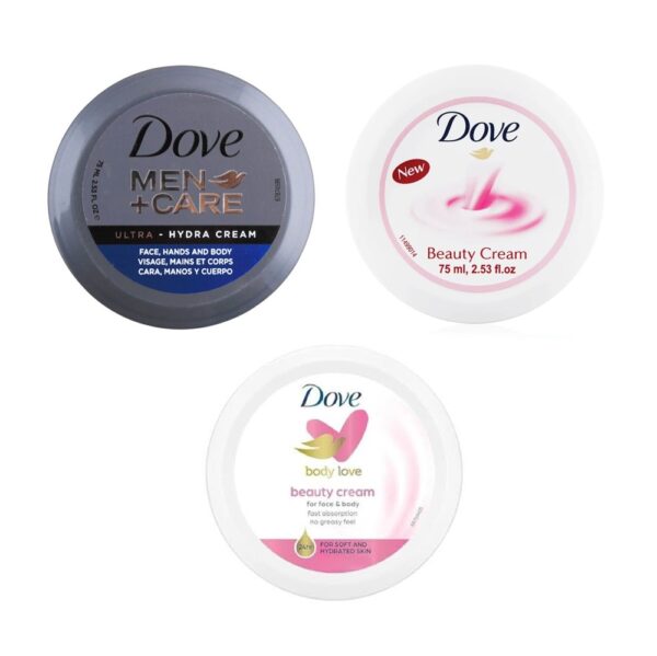 کرم مرطوب کننده داو DOVE مدل Beauty cream حجم 75 میل
