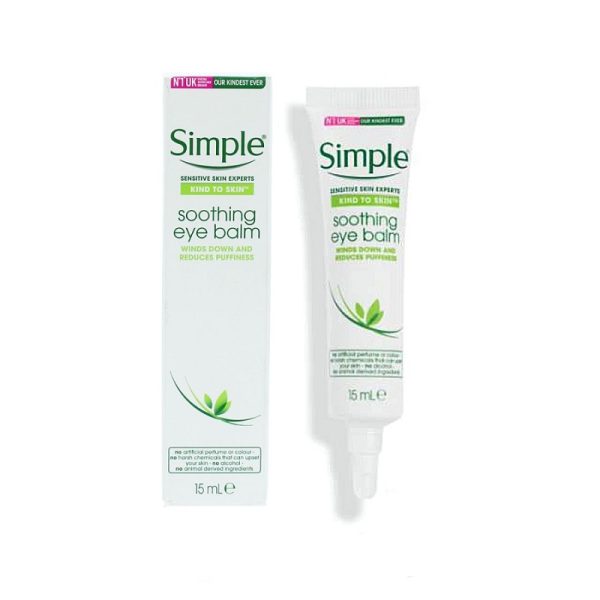 کرم دور چشم سیمپل Simple مدل Soothing Eye Balm حجم 15 میلی لیتر