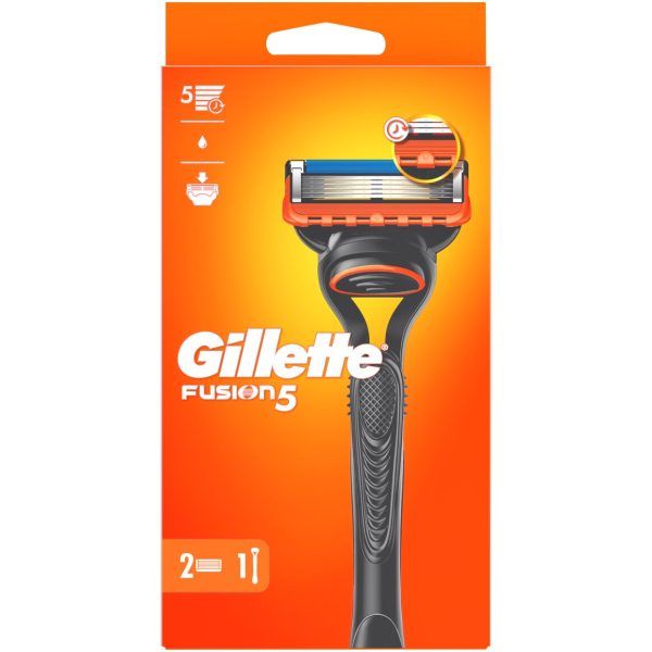 خودتراش ژیلت مدل Fusion 5 یک دسته و 2 یدک